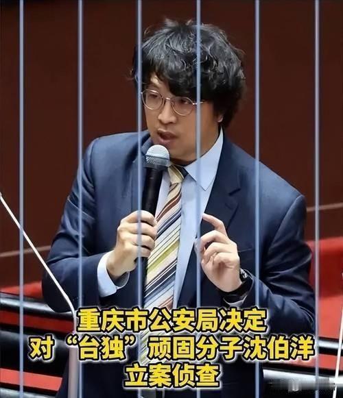 【台独顽固分子沈伯洋被重庆市公安局立案侦查，正在开辟除和统、武统之外的第三条统一