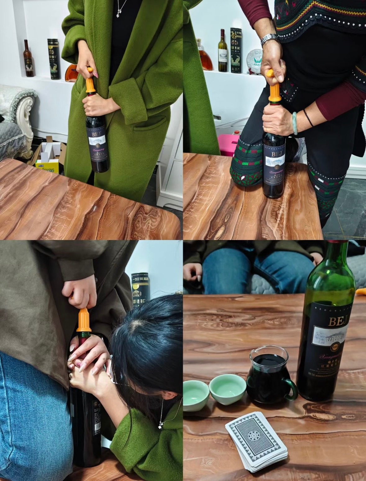 物理学没教我怎么开红酒，但教了我什么叫“大力出奇迹”。 ​​​