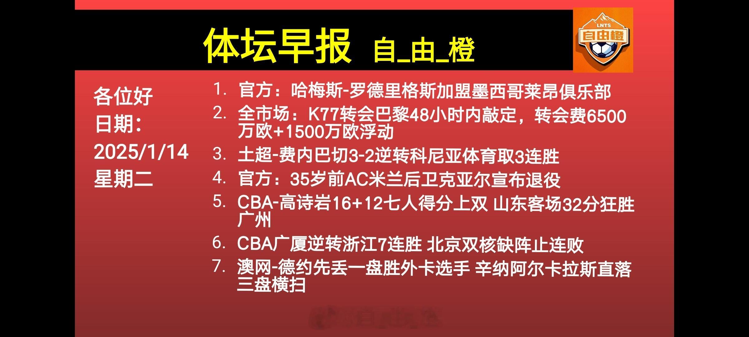 🌐《自由橙足球早报》 01.14 周二➭皇家社会1-0比利亚雷亚尔，久保建英制