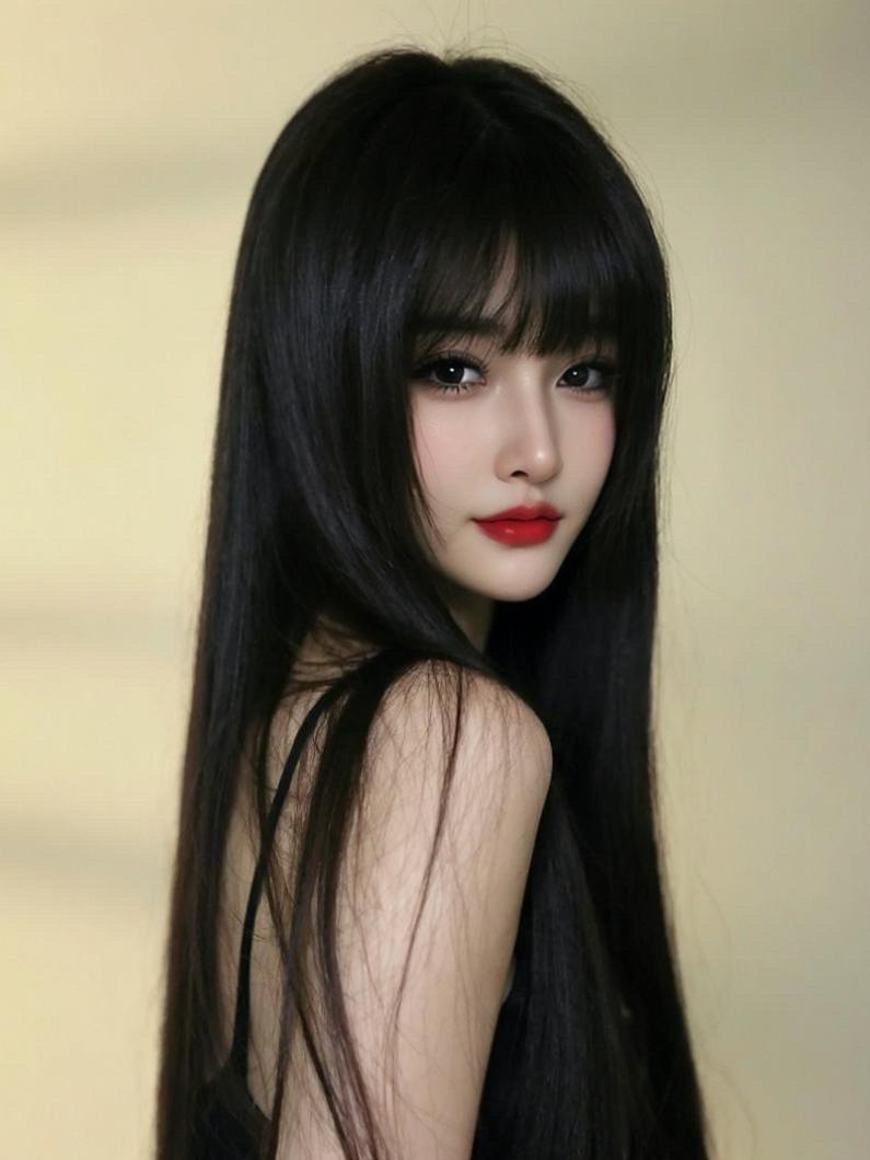 AI日系长发照