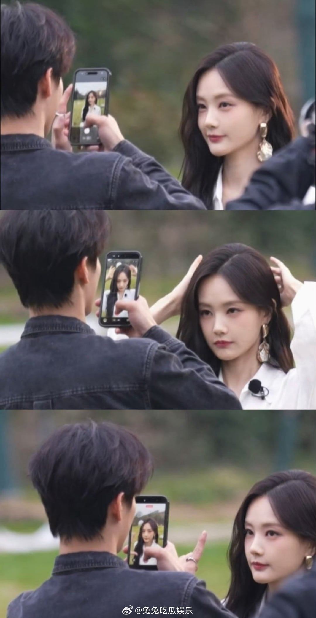 李一桐顶光美成这样  期待《古乐风华录》 