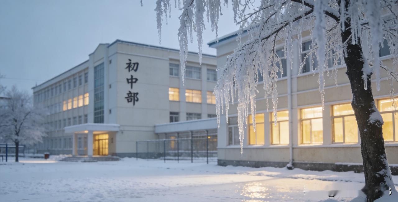 今天下雪，回了一次母校，当年的老师有的还在任教。
 可他们却一个个愁眉不展。他们