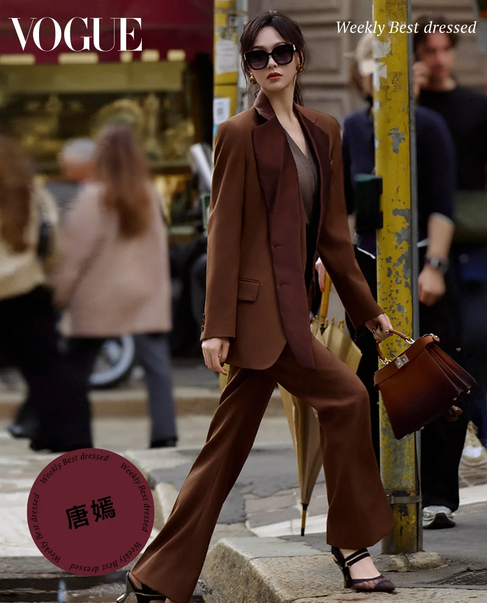 VOGUE一周最佳穿搭女明星：唐嫣