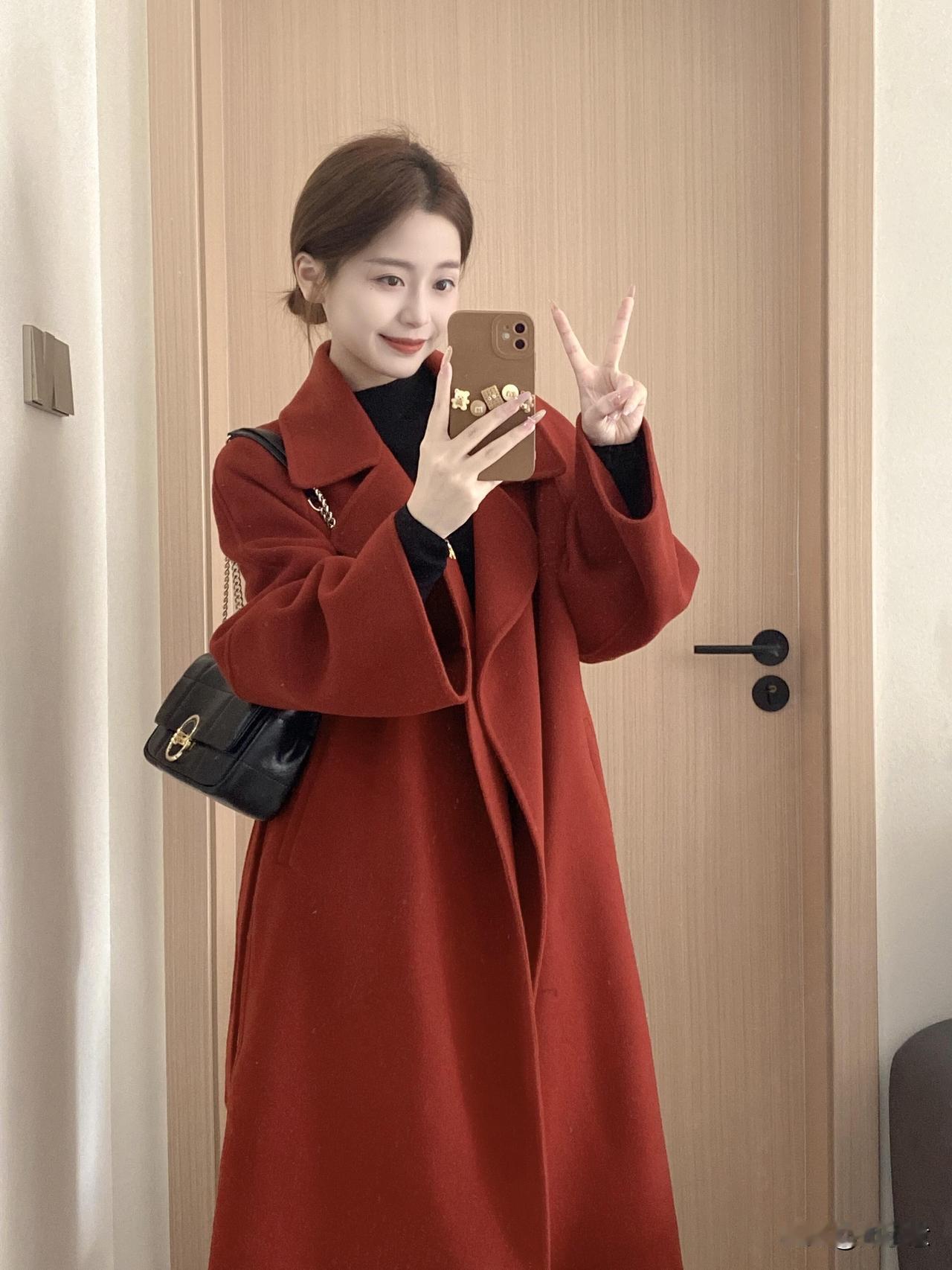 过年当然要穿红色呀🧨||