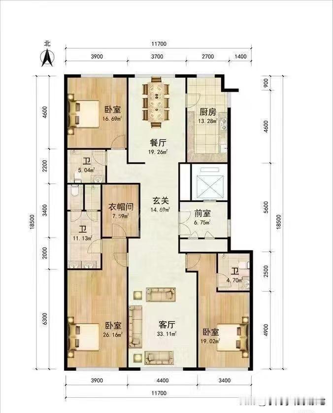 使馆壹号院4🈷️成交第1套

237平眼镜户型签约价3070万带车位