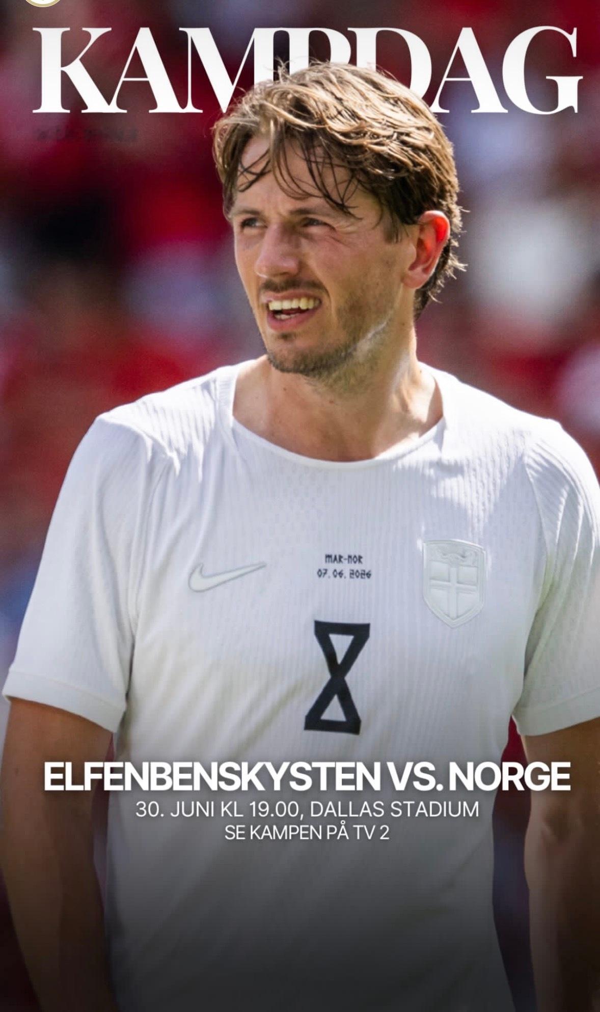 norway world cup 今晚穿白色，加油🤍 