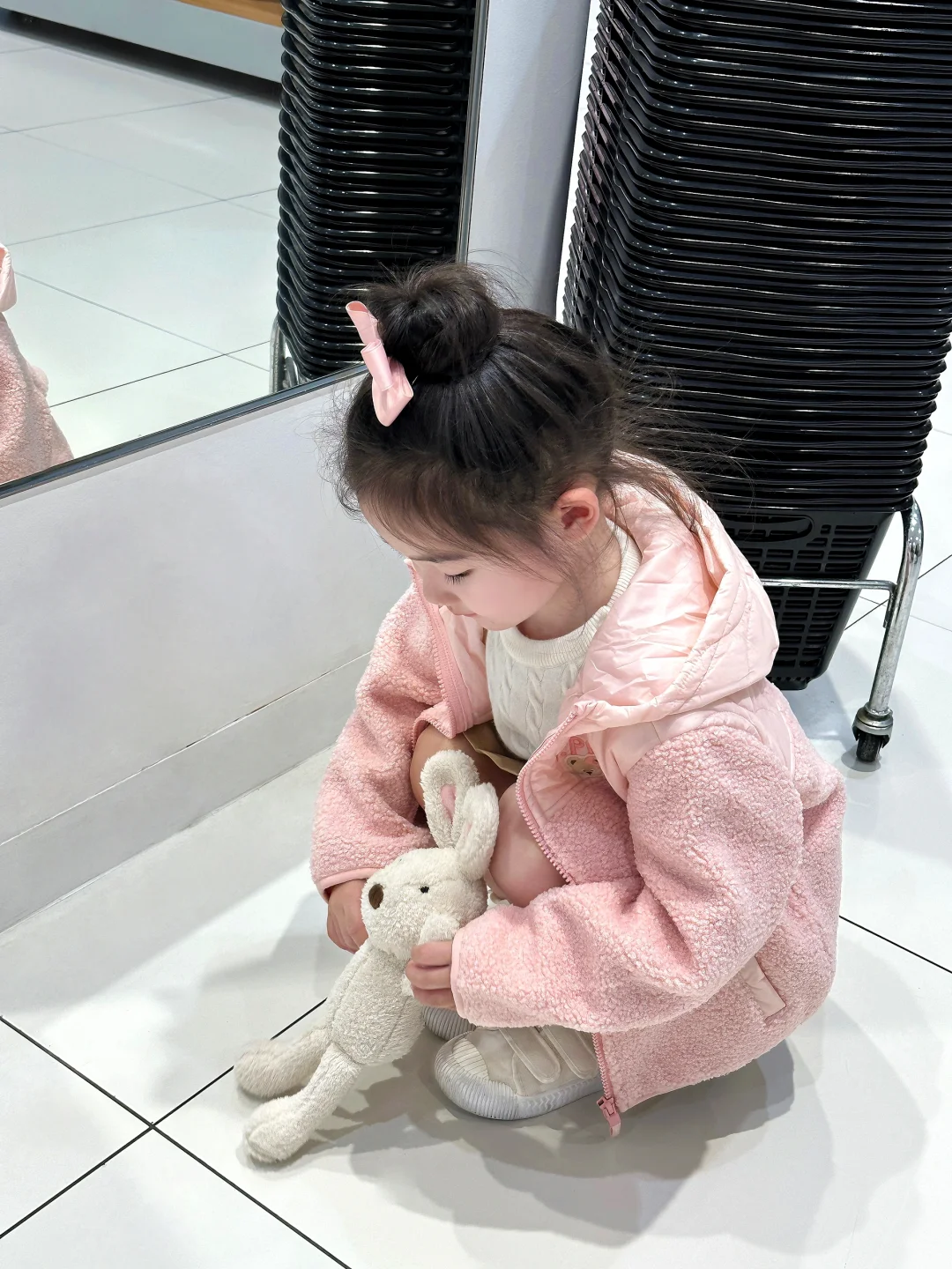 优衣库遇到可爱女孩👧🏻