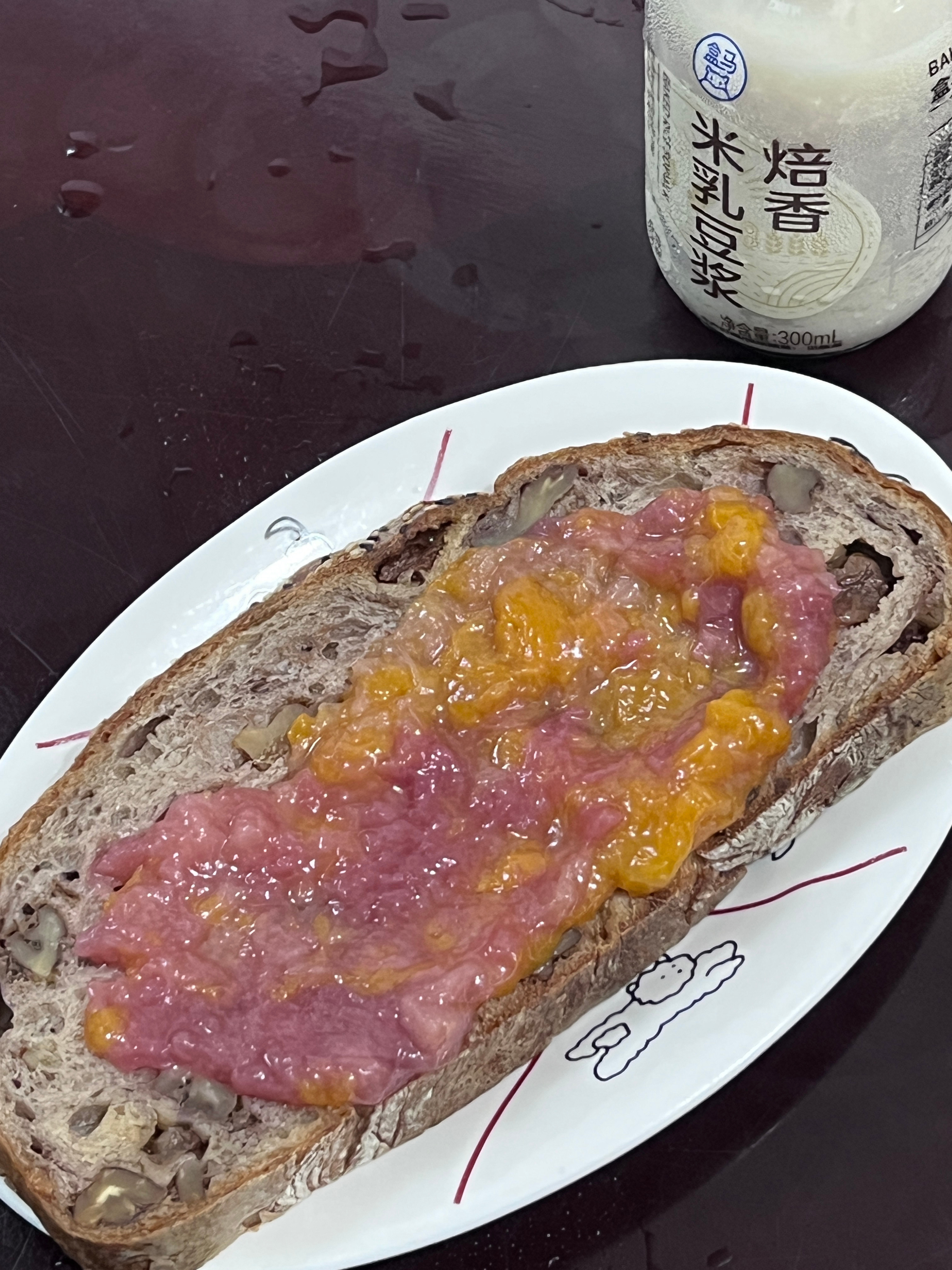 早餐  感冒真的好难受啊啊啊，最后一天了6月