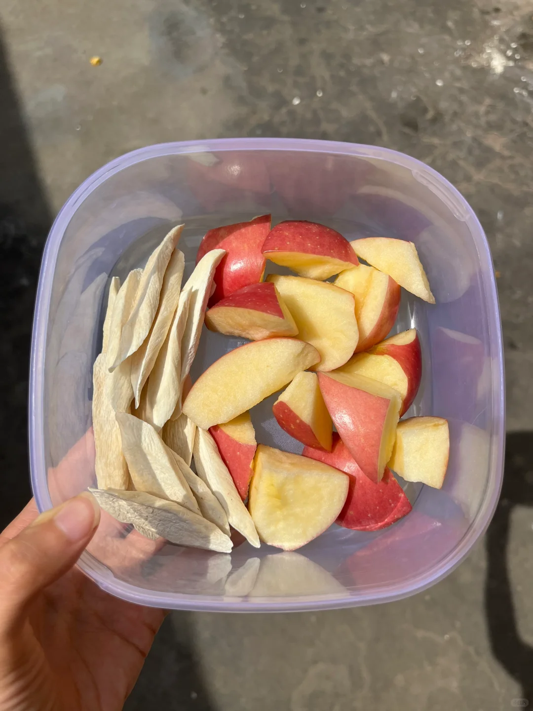 神奇！👶🏻连喝3个月苹果山药煮水，真的有用！