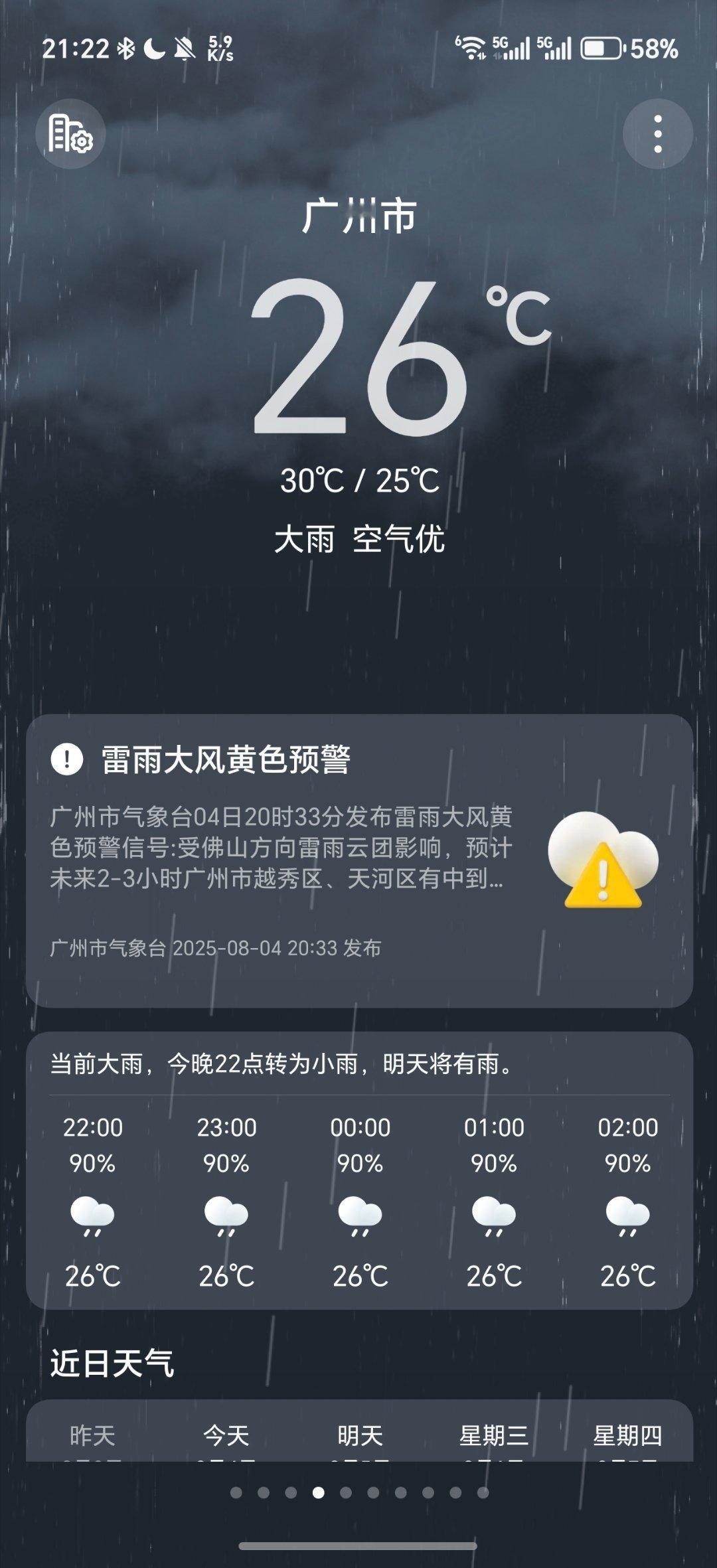 广州的雨把八月下成了五月天天都下雨…… ​​​