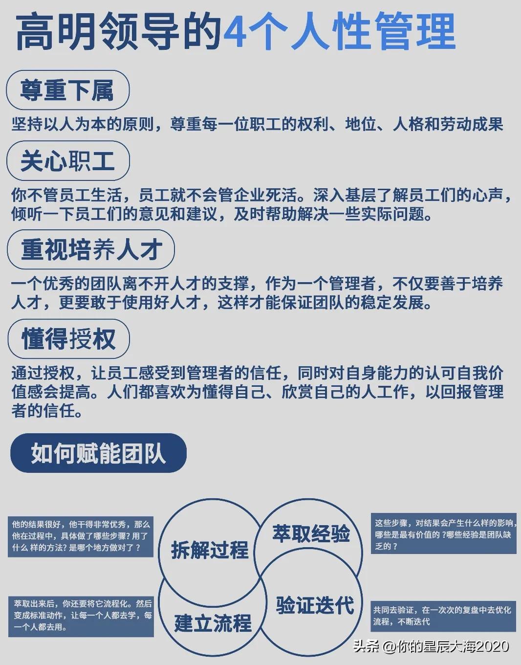 高明领导的4个人性管理