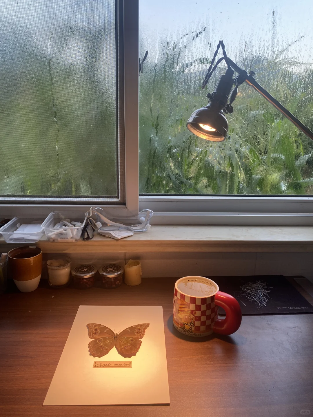 开心工作一晚，又是该我洗澡睡觉的时候了。