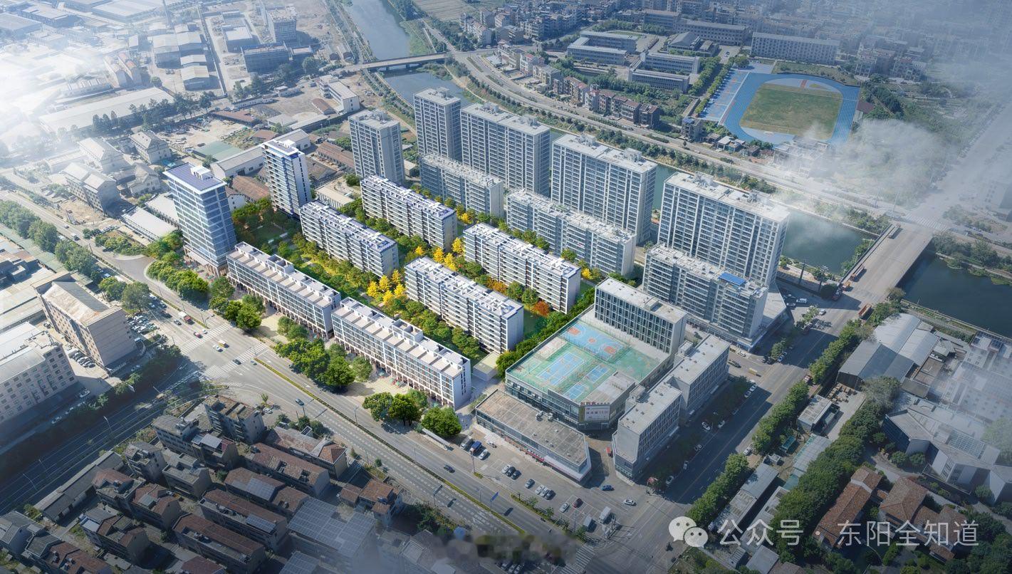 东阳身边事 近日，位于歌山镇东嵊公路以北、香娟大道以西的江林苑项目（即：野风广场