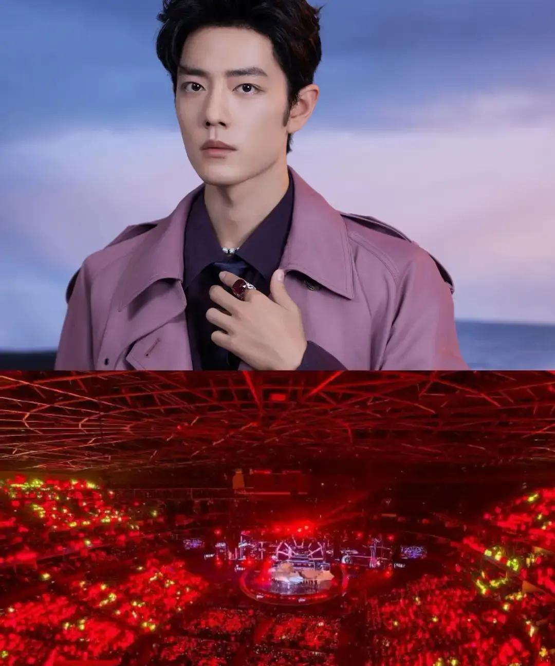 2024年5月上海某晚会，肖战一出场，全场灯牌秒变红海。粉丝票怎么抢的？我站中国