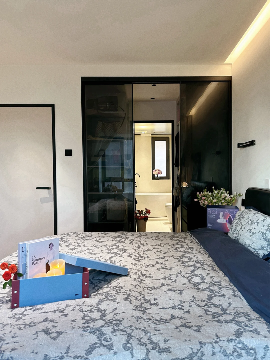 听我劝‼️主卧开放式衣帽间卫生间一体太香啦