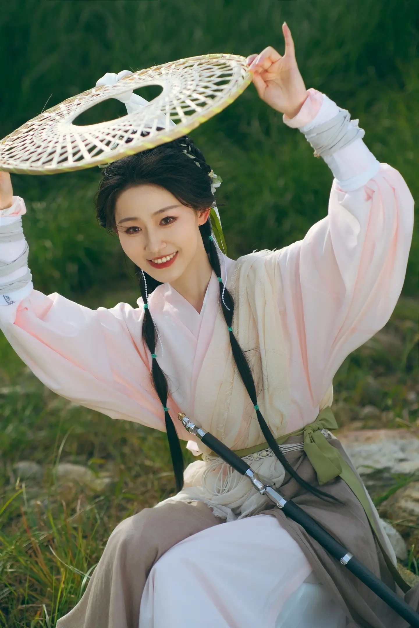 “师姐，我下山啦！”
摄影