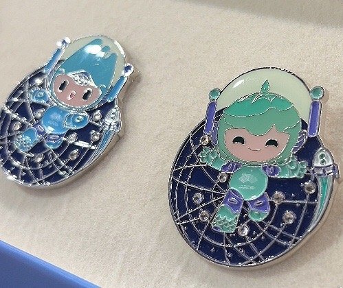 #杭州亚运会##亚运徽章大多温州造#亚运比赛正在激烈进行中，制作精巧的亚运徽章受