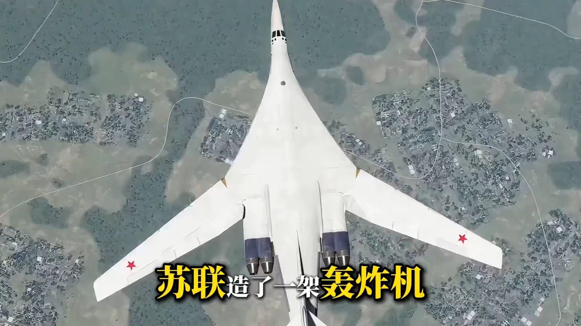 代号白天鹅！全球最大战略轰炸机。 #图160轰炸机 #白天鹅 #轰炸机  #军事科普 #科普