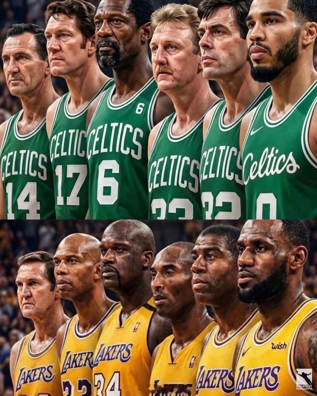 这阵容湖人强还是凯尔特人强nba