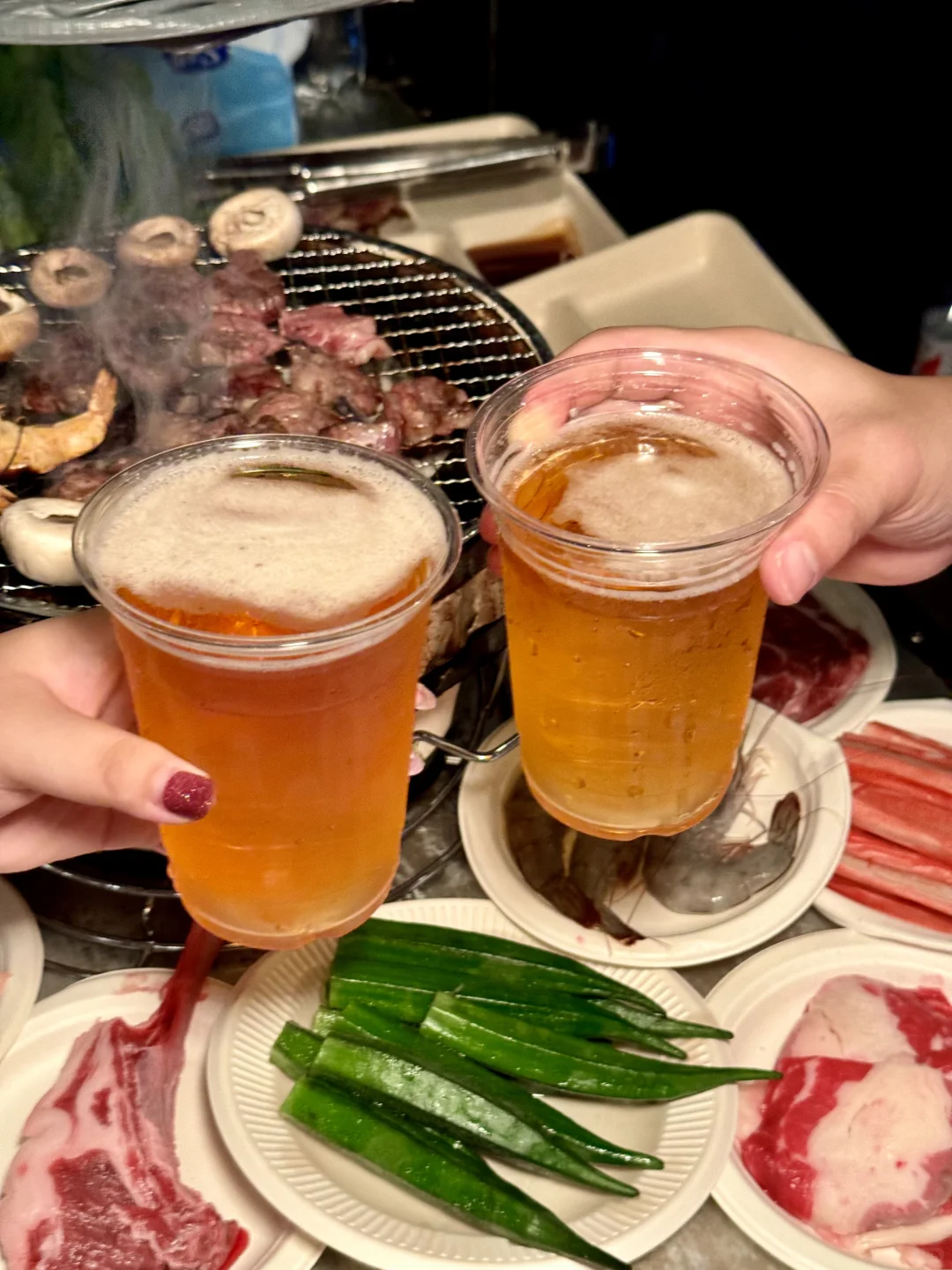 成都的！！适合i人的自助烤肉小食堂！！！