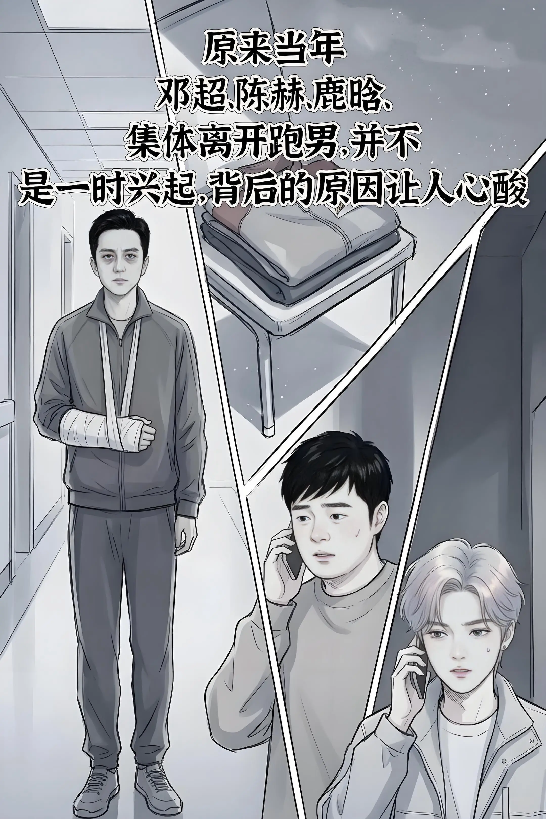 原来当年邓超、陈赫、鹿晗、集体离开跑男，并不是一时兴起.背后的原因让人心酸