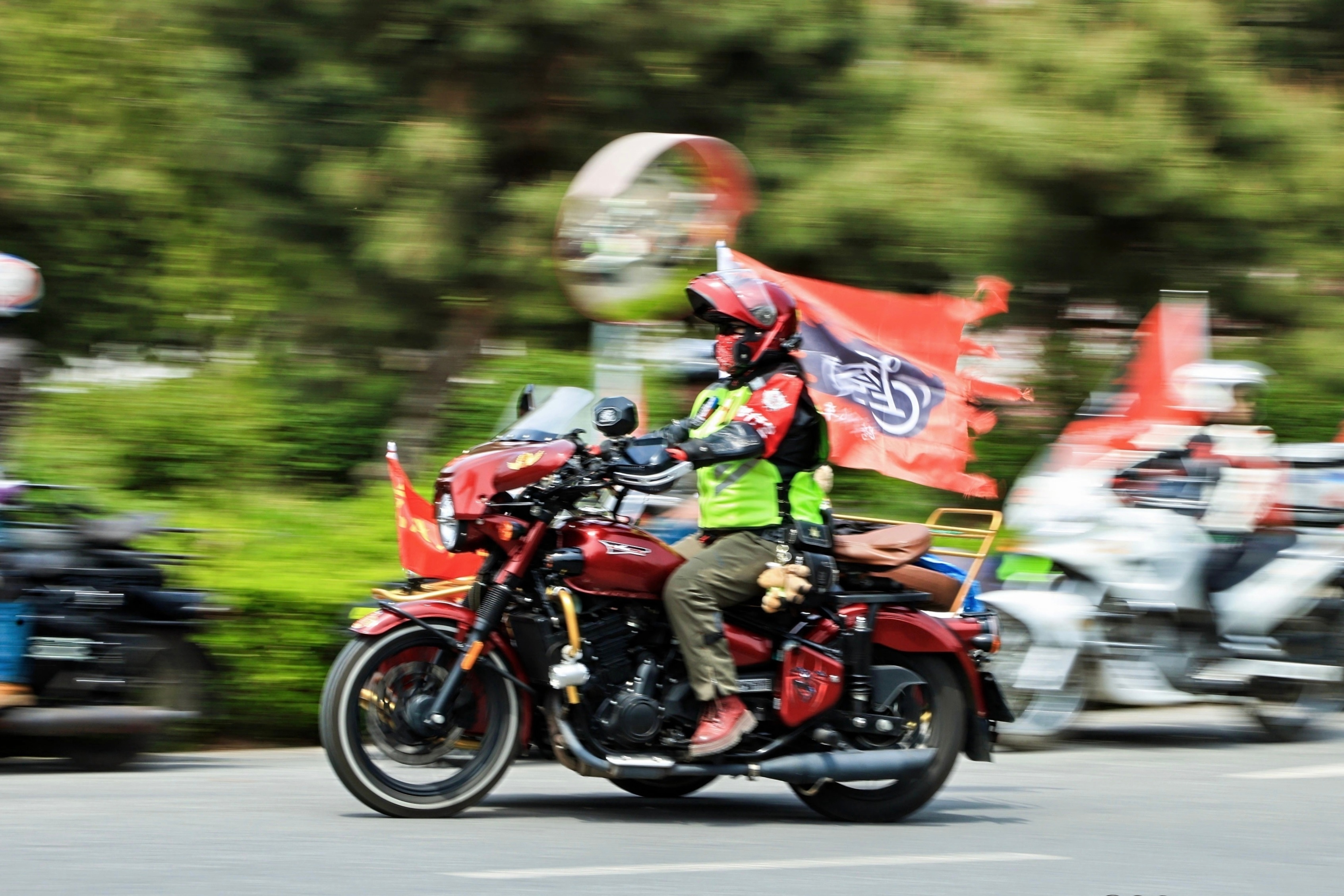北京车友为热爱奔赴车友大集结，赴一场属于车迷的春日之约🏍️ 