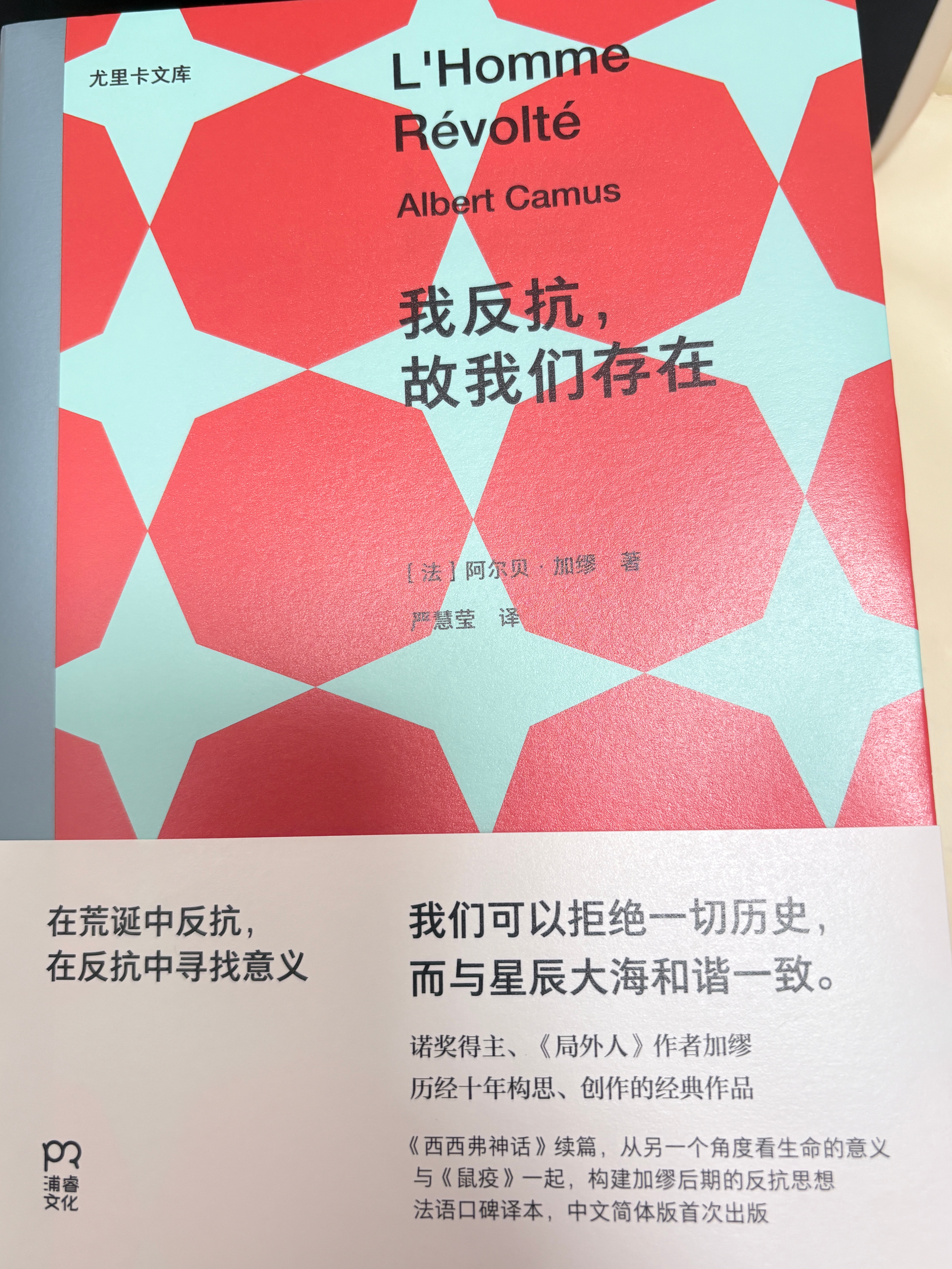 在荒诞中反抗在反抗中寻找意义我们可以拒绝一切历史而与星辰大海和谐一致——加缪 《