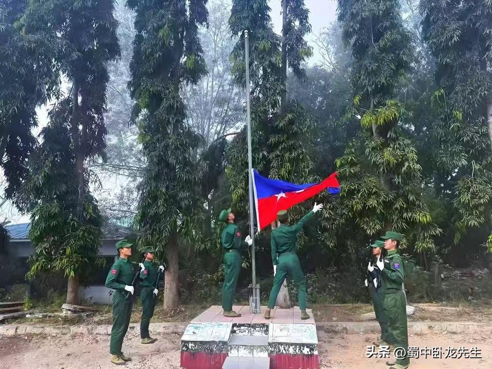 今天传来同盟军在缅甸掸邦贵概镇取得重大战果并继续推进的最新消息。贵概镇一个监控摄