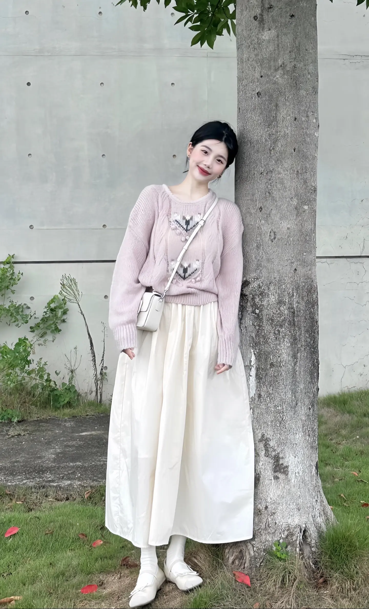 慵懒/温柔/松弛感穿搭。