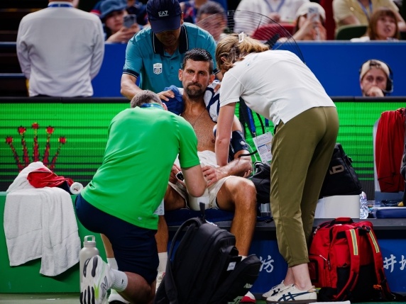 Novak Djokovic has been unwell and havin