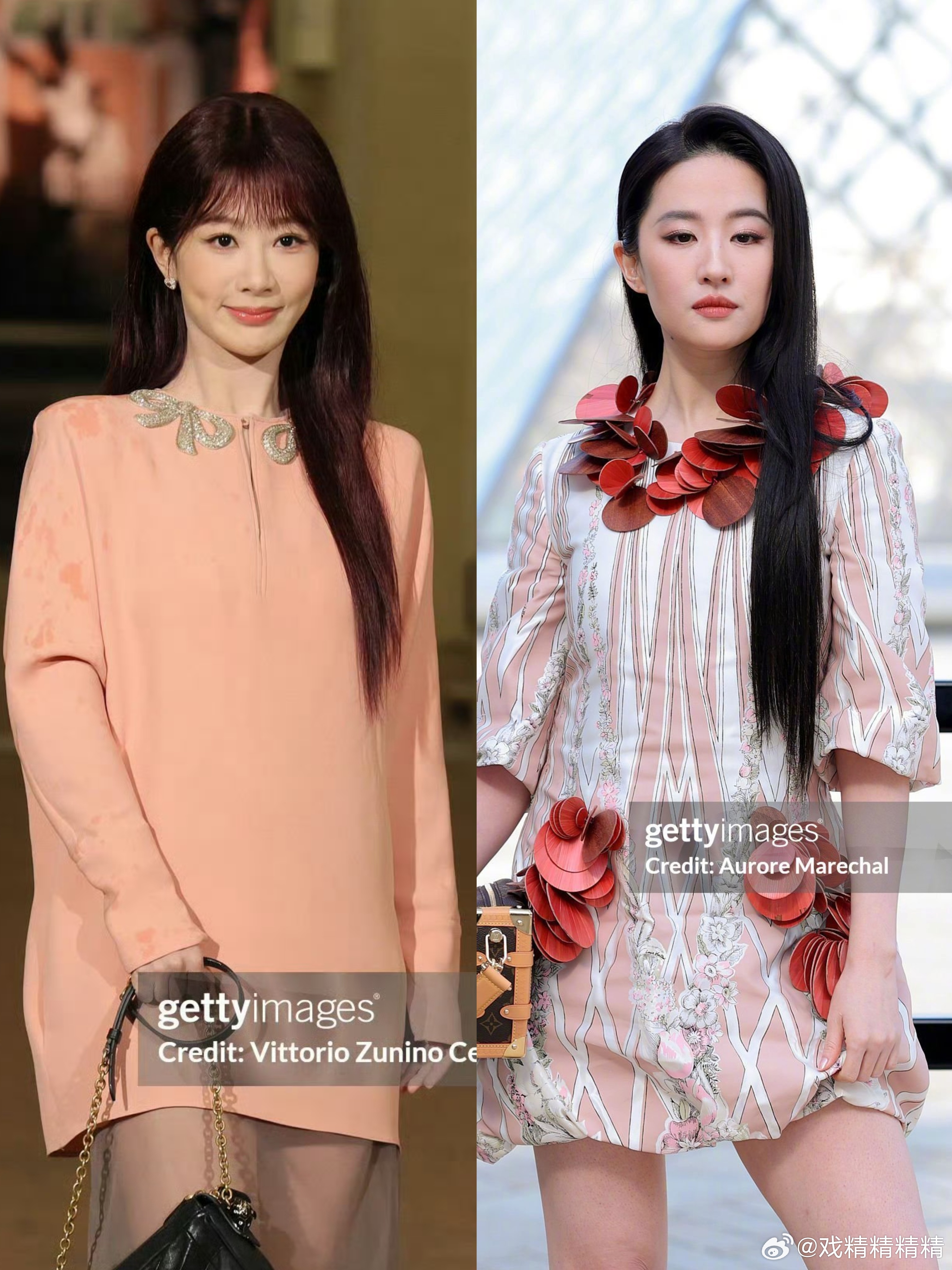 杨紫不染发是因为大家喜欢黑色 罗马看秀G社生图和刘亦菲G社生图，谁赢了？ 