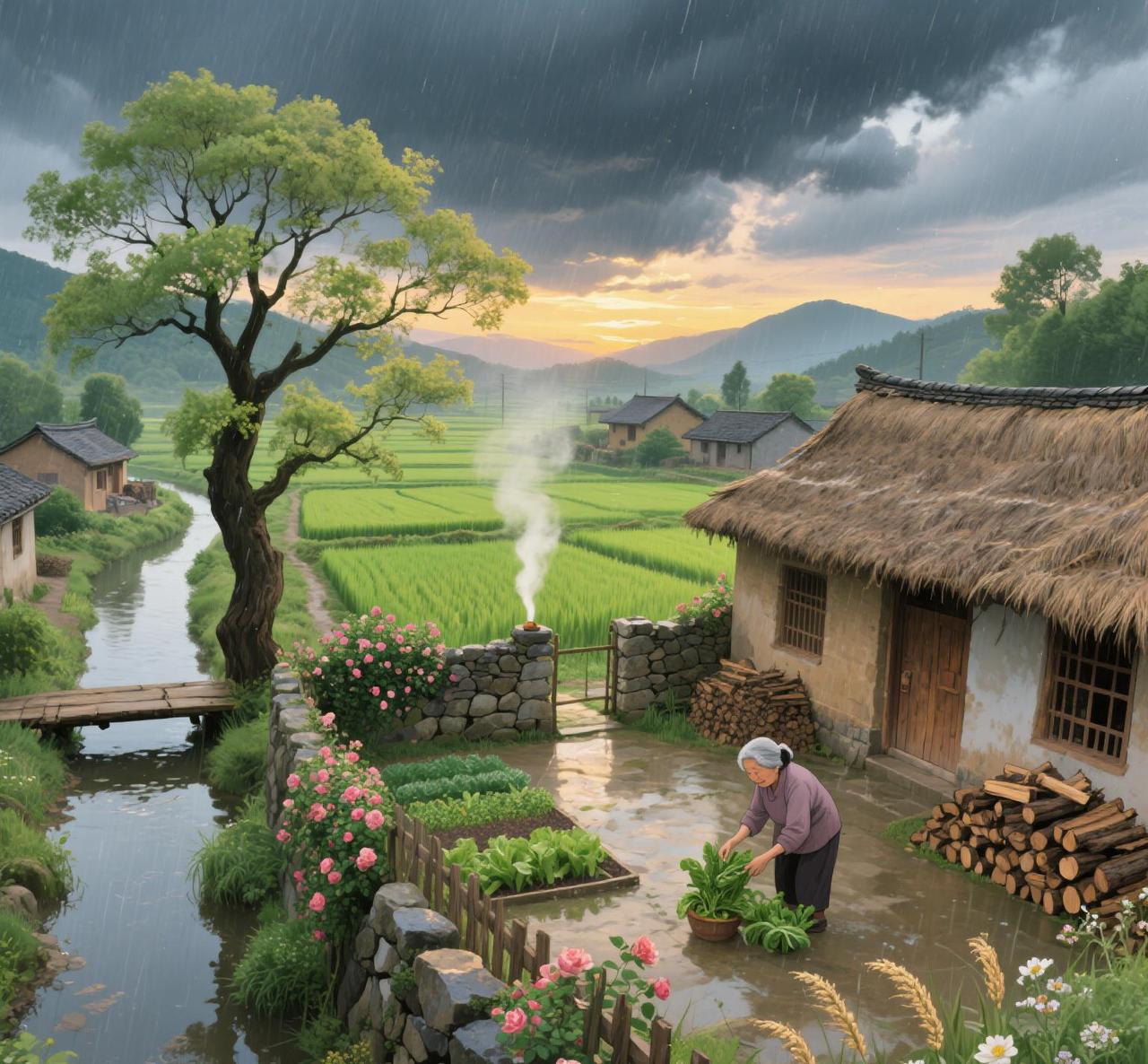 新年生活就像一本丰富多彩的图鉴。在北方，那是热闹非凡的场景。北京的庙会，人山人海