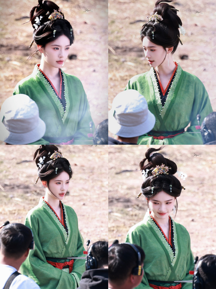 林允美人痣林允美痣配美人 又被林允《归鸾》路透美到了美人和美人痣的适配度是百分百