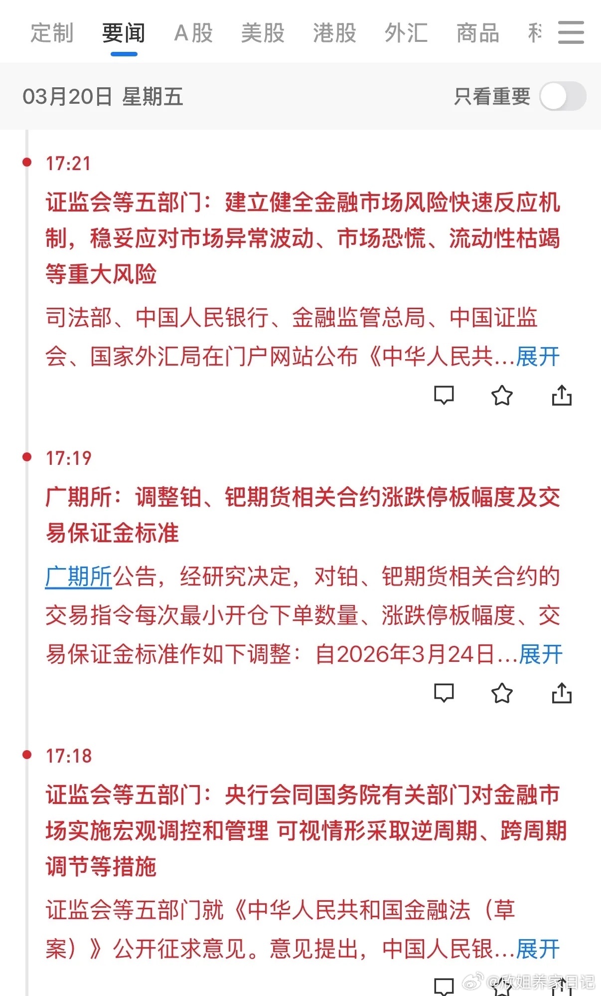 盘后重磅利好落地，A股下周能否绝地反击？周五收盘后，五部门联合发布金融法草案征求