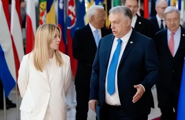 欧盟峰会闹了大笑话！26国欧盟领导人花了一个半小时试图说服匈牙利总理欧尔班取消对