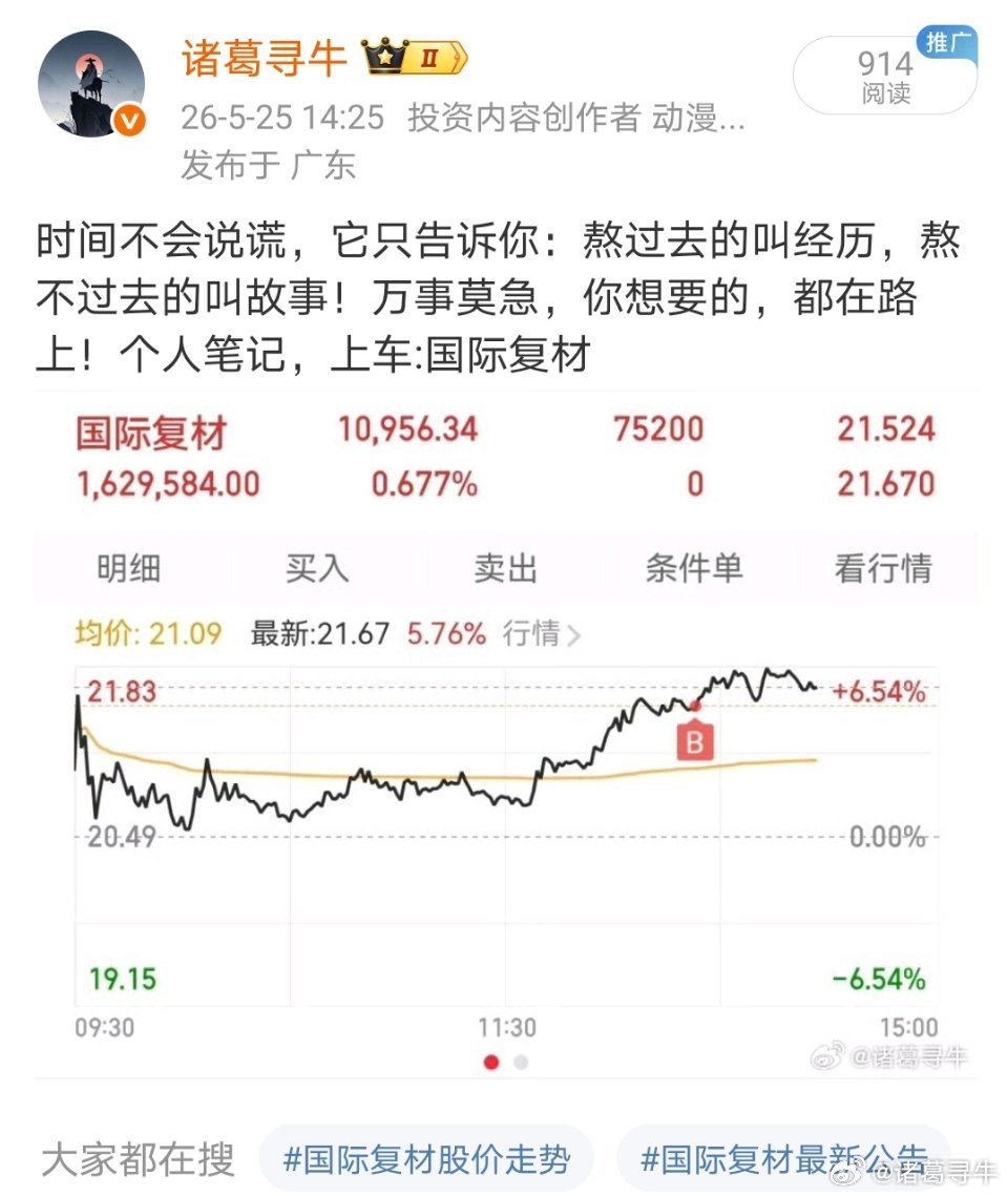 一根穿云箭，千军万马来相见$国际复材 sz301526$ 吃到的铁子举手 