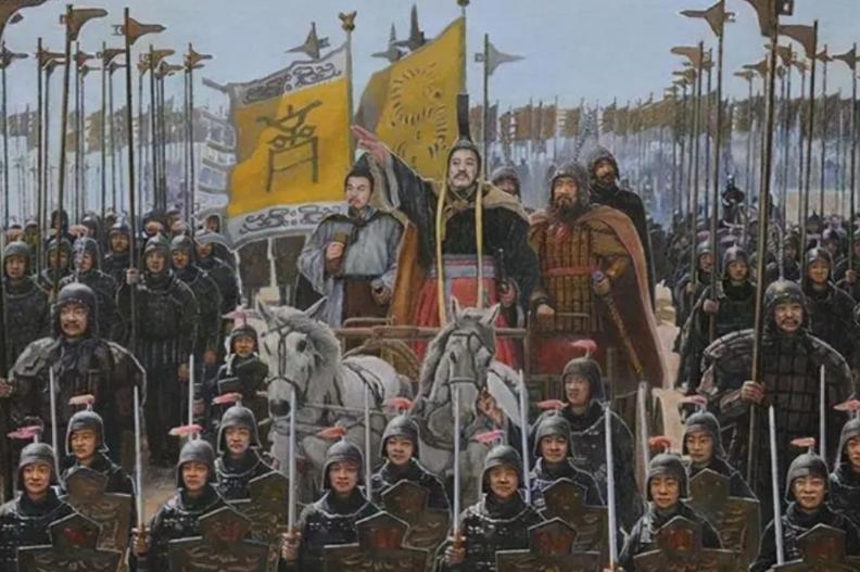 春秋时期，一位将军在开战之前为将士们大摆宴席，鼓舞士气。分羹时却唯独不小心落下了