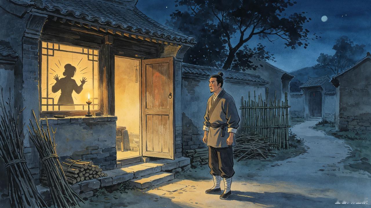 林州人石子长，娶妻吴氏。吴氏性情暴躁，石子长常遭她斥骂，心中甚苦。每当夫妻争吵，