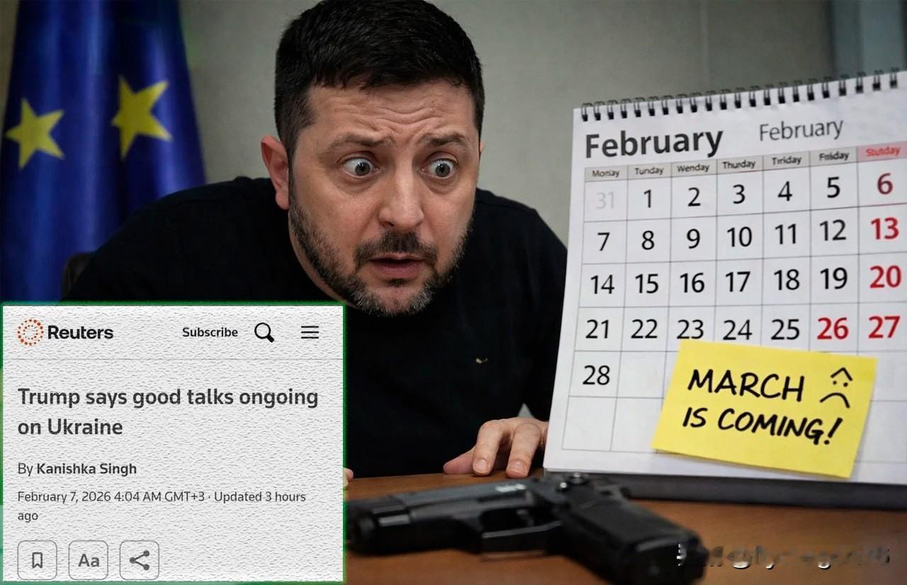 🇺🇦🕊🇷🇺 🇺🇸谈判正在进行中：据路透社报道，特朗普称乌克兰问题对