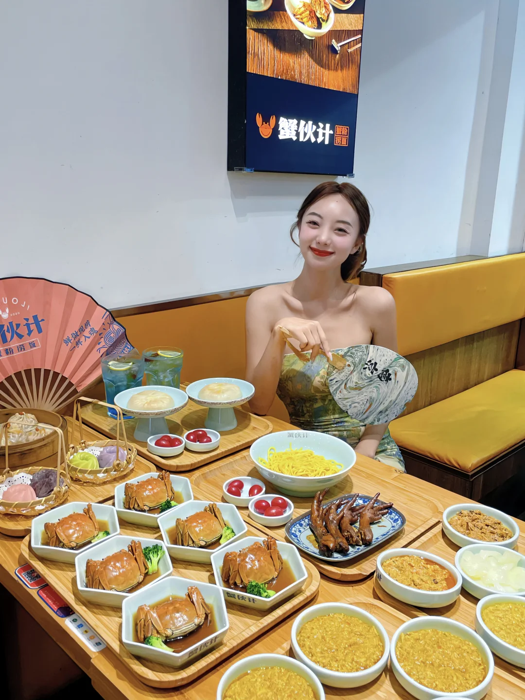 入了这江南……怎么能不尝尝蟹黄面🦀