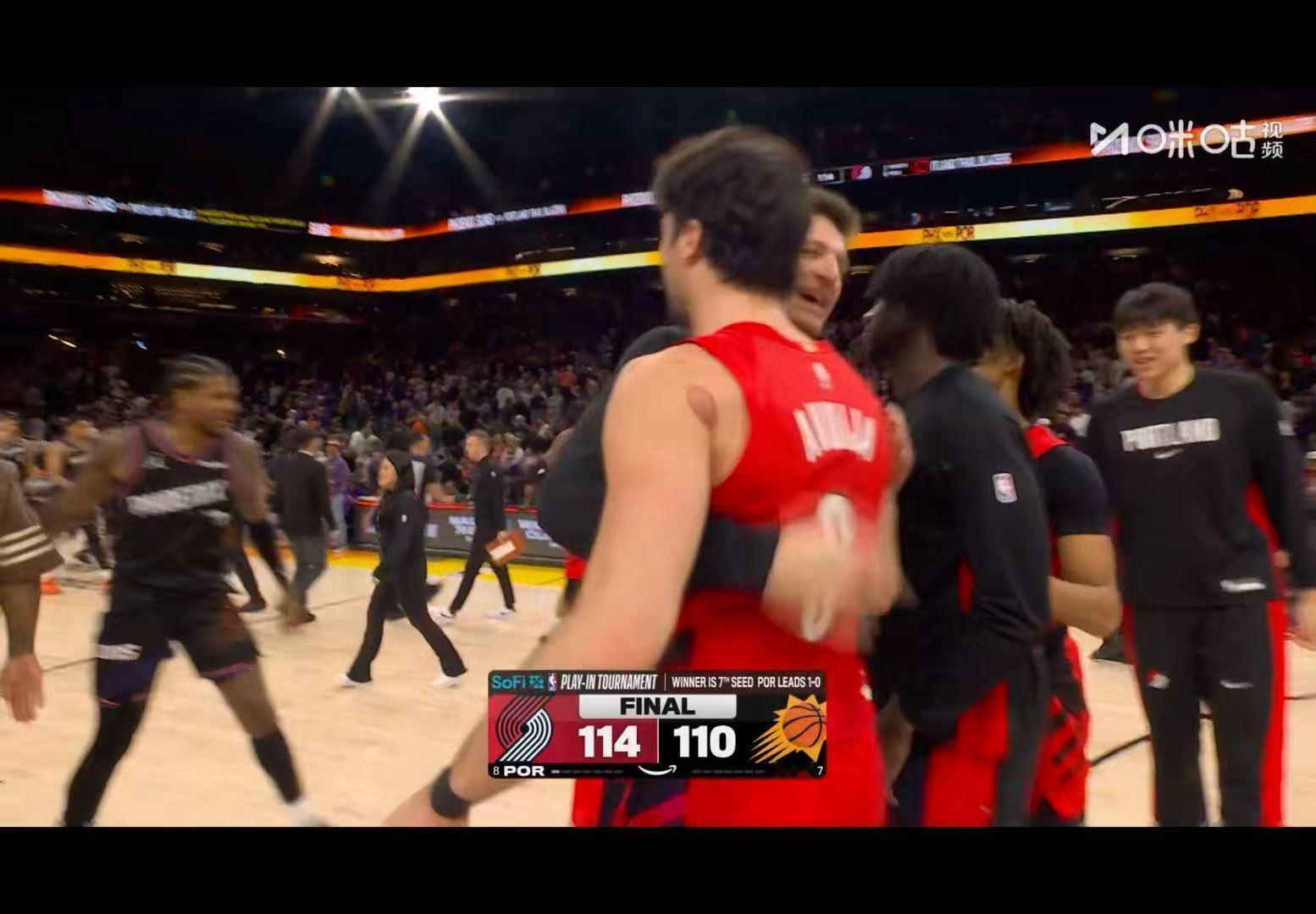 马刺4-2晋级！！开拓者首轮碰马刺开拓者时隔5年重返季后赛阿夫迪亚绝杀太阳