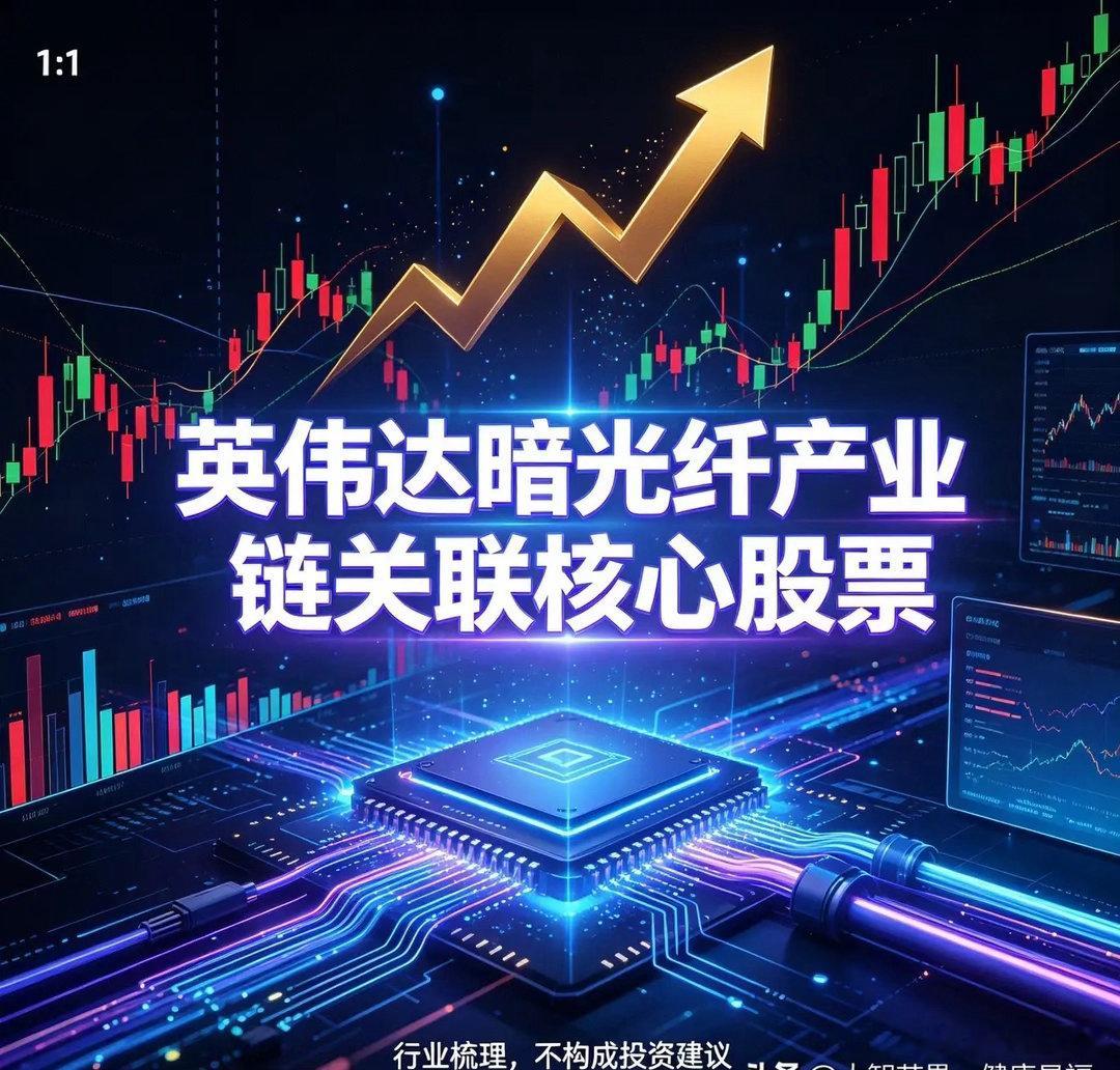 英伟达暗光纤产业链关联核心股票1. 长飞光纤 (601869) 受益逻辑：康宁产