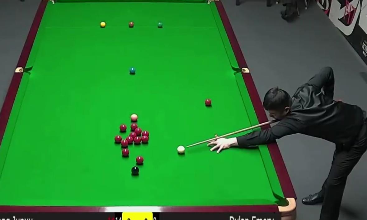 世锦赛资格赛第三轮：庞俊旭第一阶段结束5-4领先艾莫里
​
​        北