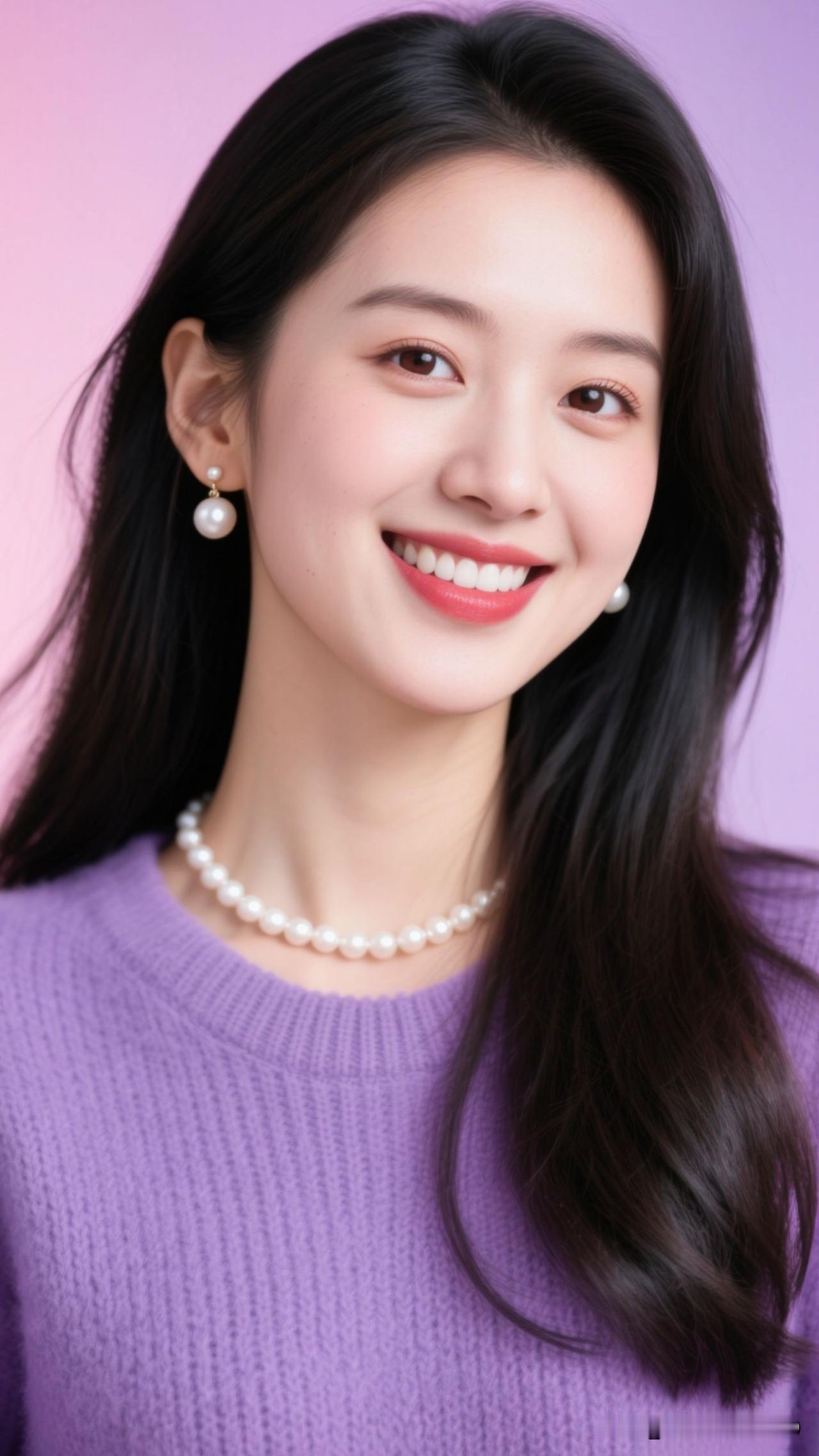 ✨ 把绒软的紫、莹润的白织进呼吸，笑意漫开时，整个空气都成了浪漫的絮语。秋天第一