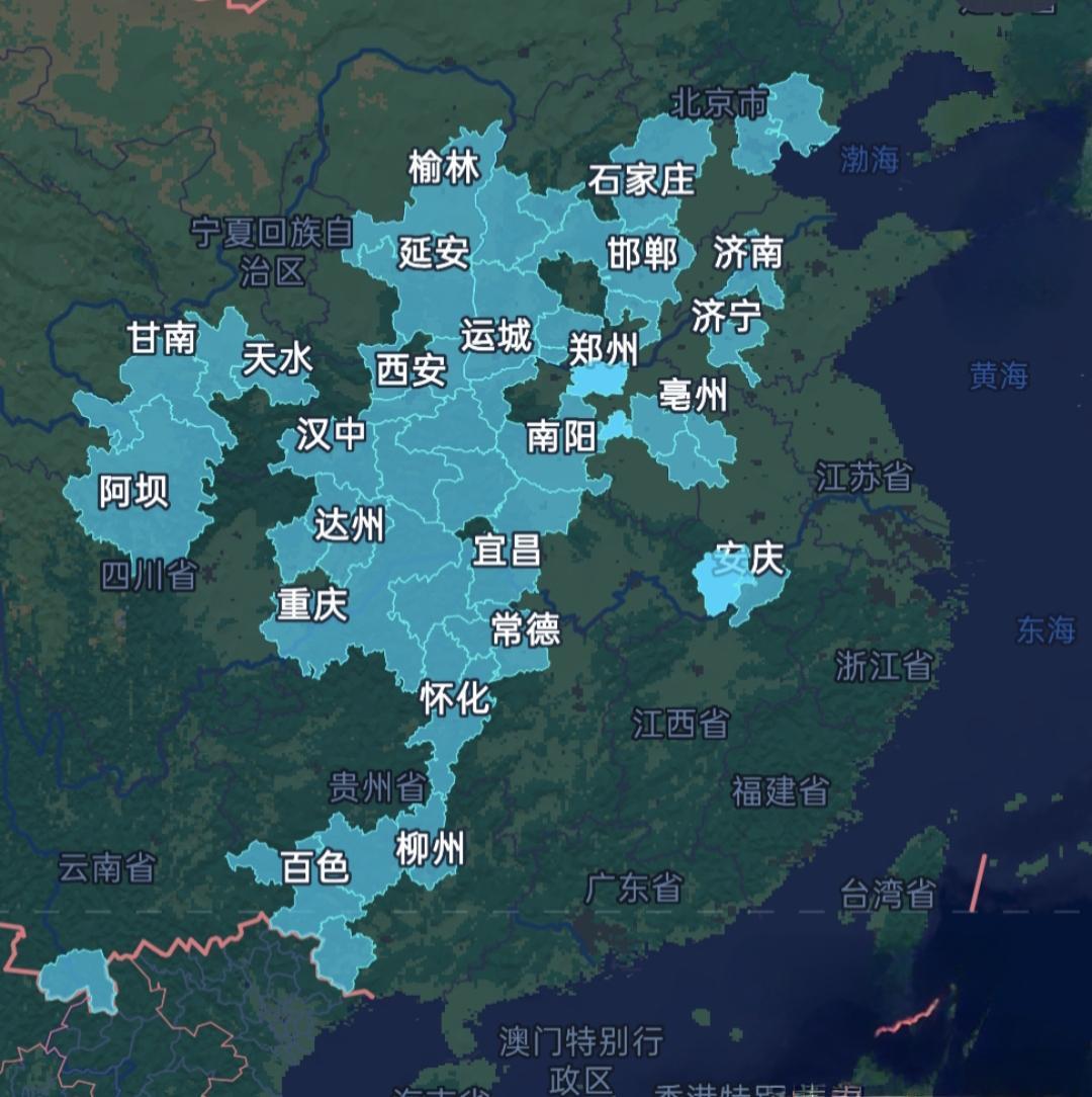 分享一张有意境的照片吧高德导航的新功能——记录你的足迹。如图是我最近三年到过的地