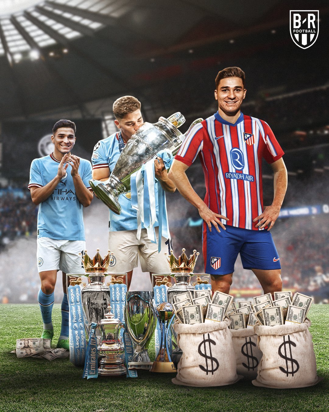 🤯🇦🇷 因阿尔瓦雷斯转会马竞而获益的阿根廷俱乐部：💰300万欧元转给河床