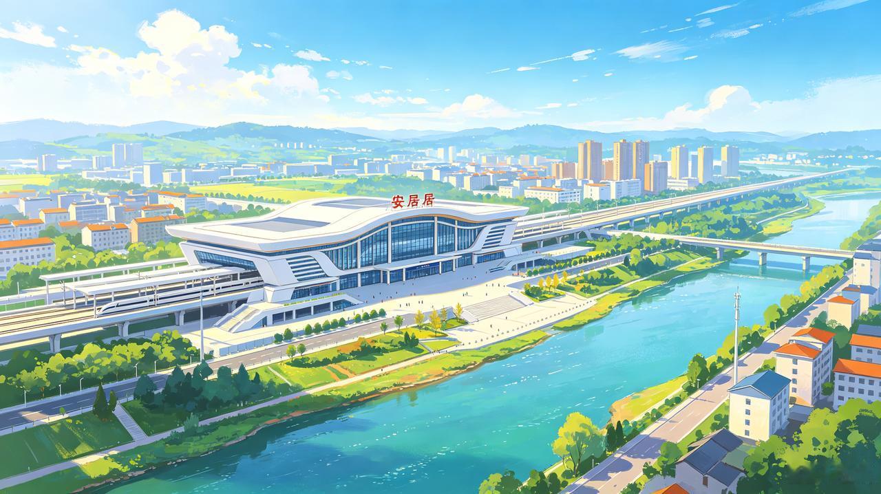 遂宁安居站选址敲定！耗资208.83亿，为何选定此处？
 
信息来源：四川省发改