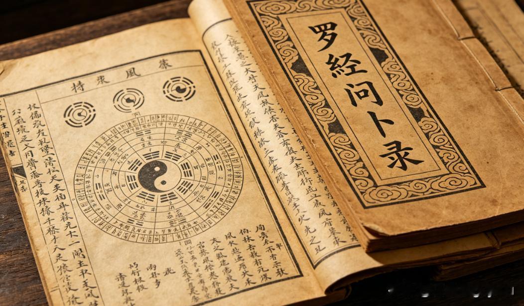 《罗经问卜录》页数: 32双页64页   古籍屋
