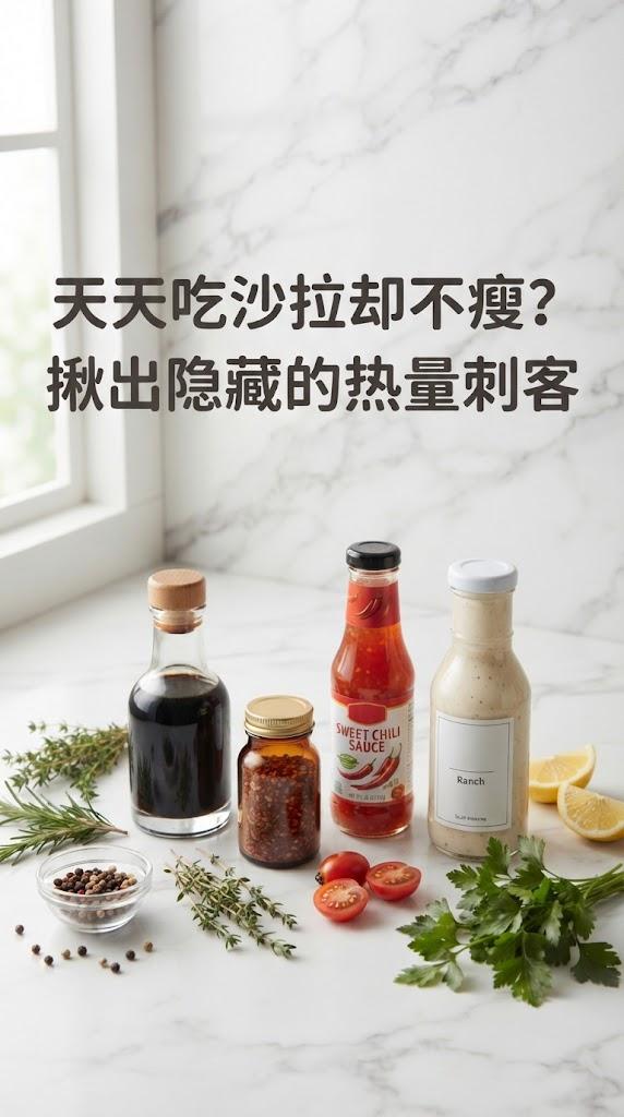 天天吃沙拉却不瘦？揪出隐藏的热量刺客

天天自己在家做轻食沙拉，结果一个月下来体