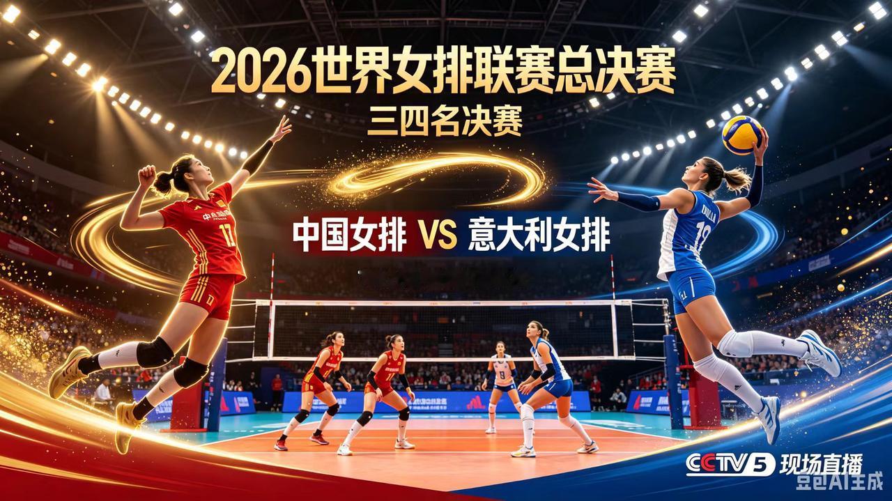 世界女排联赛总决赛，决赛日赛程
(2026年07月26日，星期日)

世界女排联